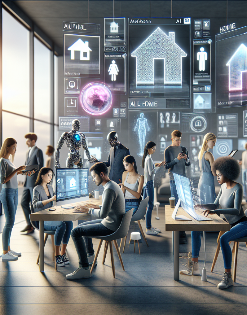 Agent reviewing AI report